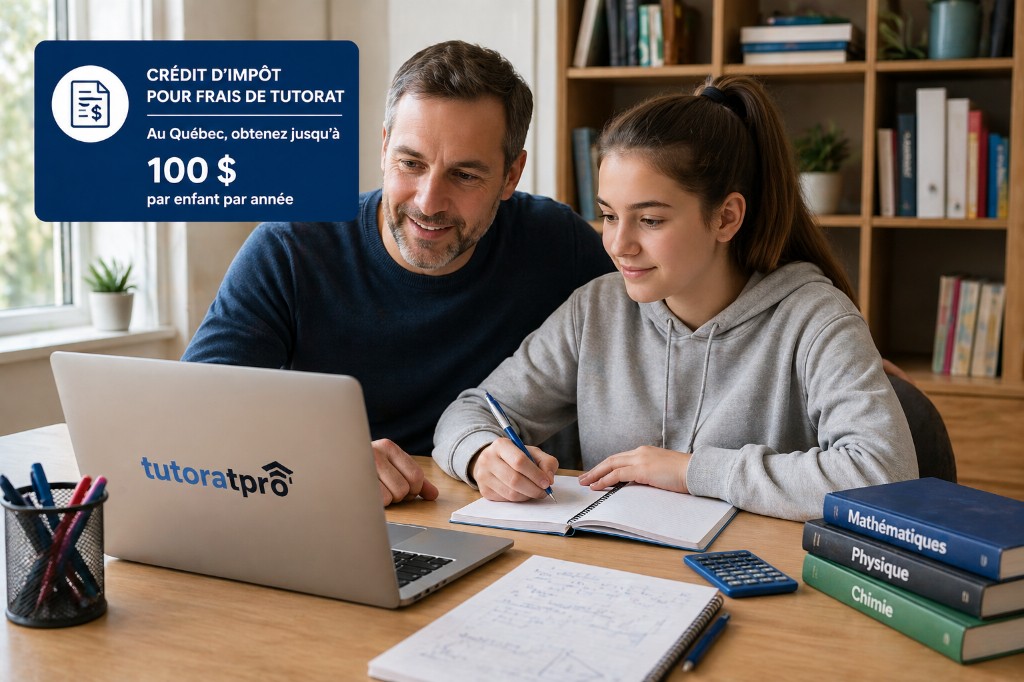 Visuel Tutorat Pro: credit impot tutorat 100